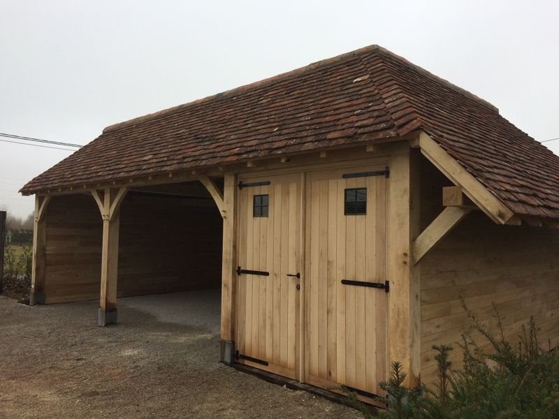 carport met tuinberging Waregem