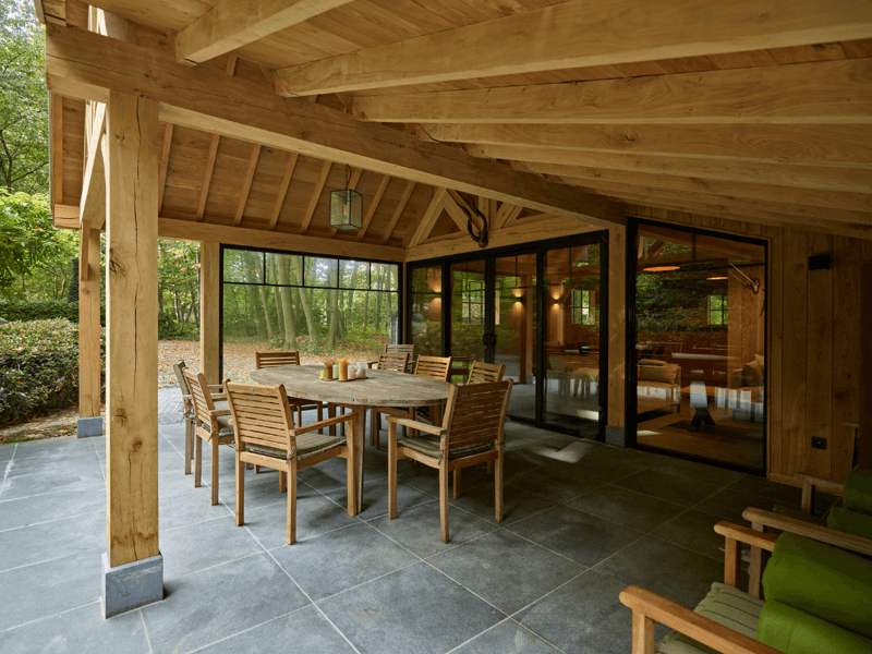 Eiken vakantiewoning in het bos