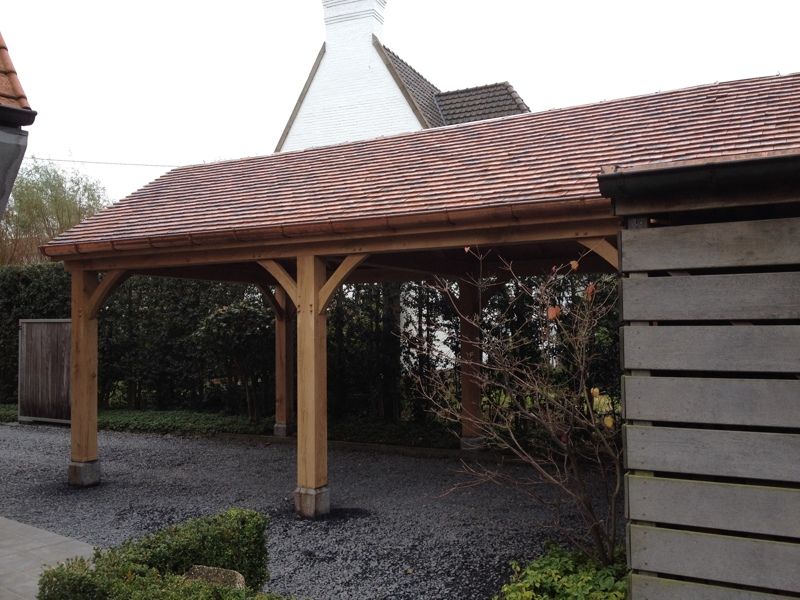 Carport voor bestaande garage