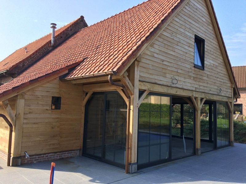 Carport en guesthouse Kortrijk