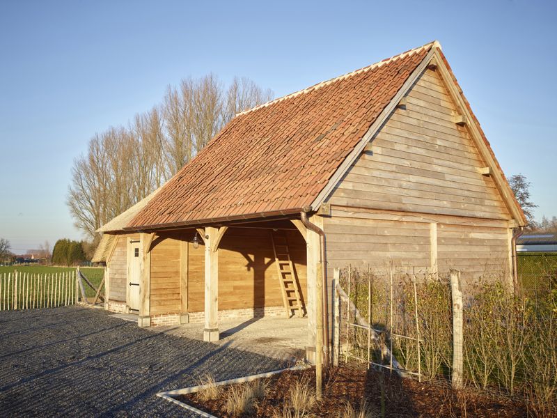 Dubbele carport Waregem