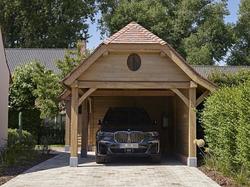 Carport met tuinberging Zulte