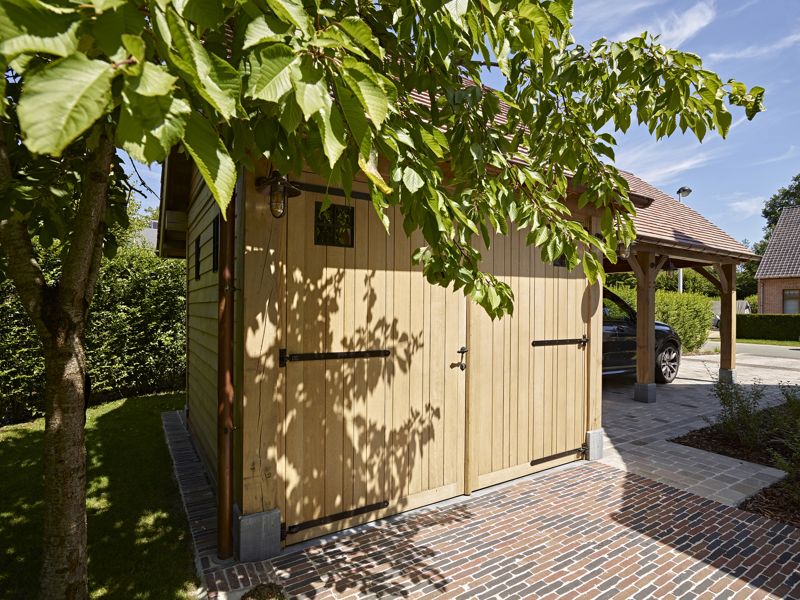 Carport met tuinberging Zulte