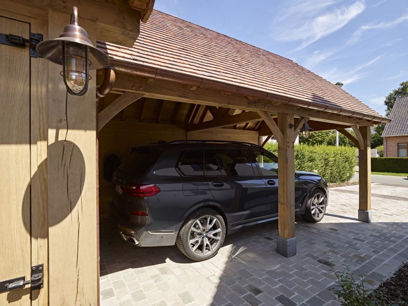 Carport met tuinberging Zulte