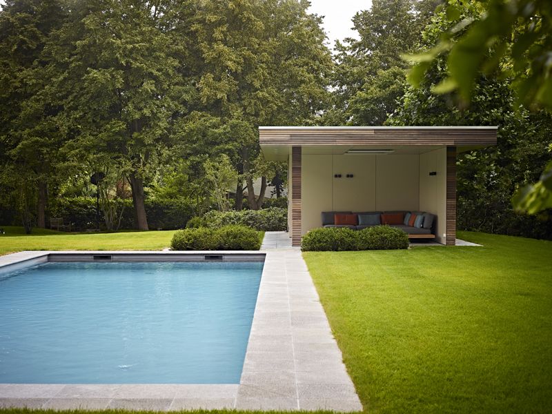 Moderne poolhouse