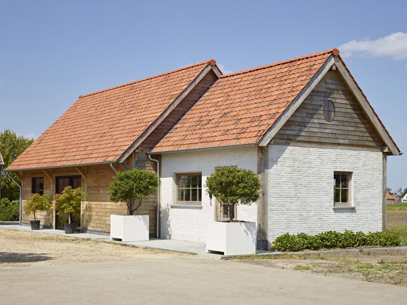 Kantoorgebouw van boomkwekerij Van Colen