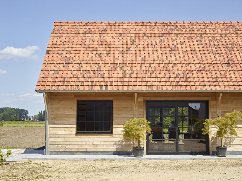 Kantoorgebouw van boomkwekerij Van Colen