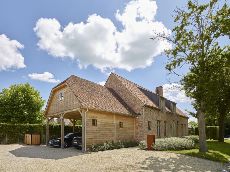 Carport aanbouw met bureauruimte