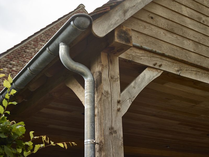 Carport aanbouw met bureauruimte