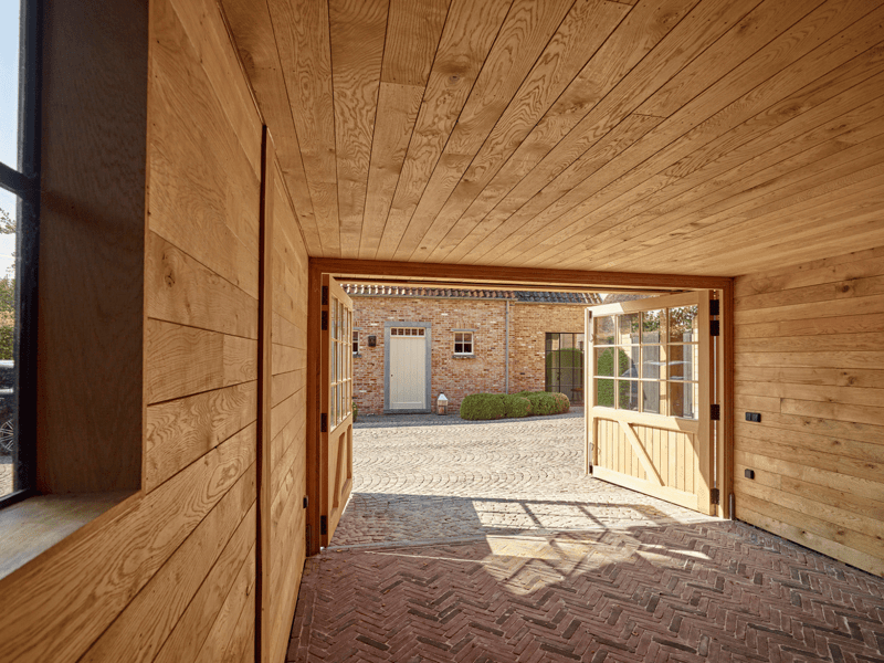 Eiken carport garage in Nokere