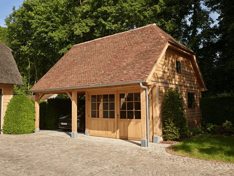 Eiken carport garage in Nokere