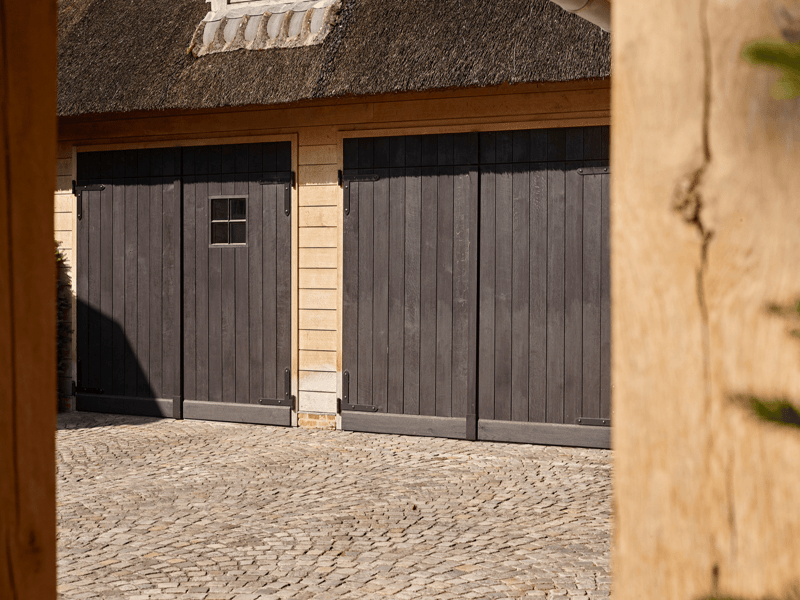 Eiken carport garage in Nokere