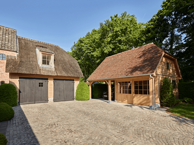 Eiken carport garage in Nokere