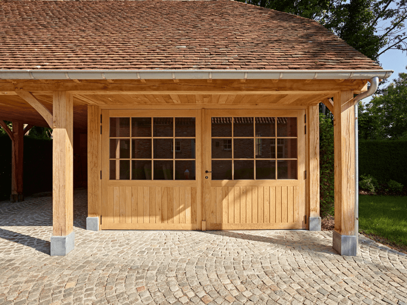 Eiken carport garage in Nokere