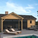 Eiken bijgebouw zelfbouwpakketten op maat 1