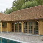 8. Wij bouwen uw eiken bijgebouw met uiterste precisie op 1