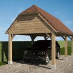 Eiken bijgebouw zelfbouwpakketten op maat 2